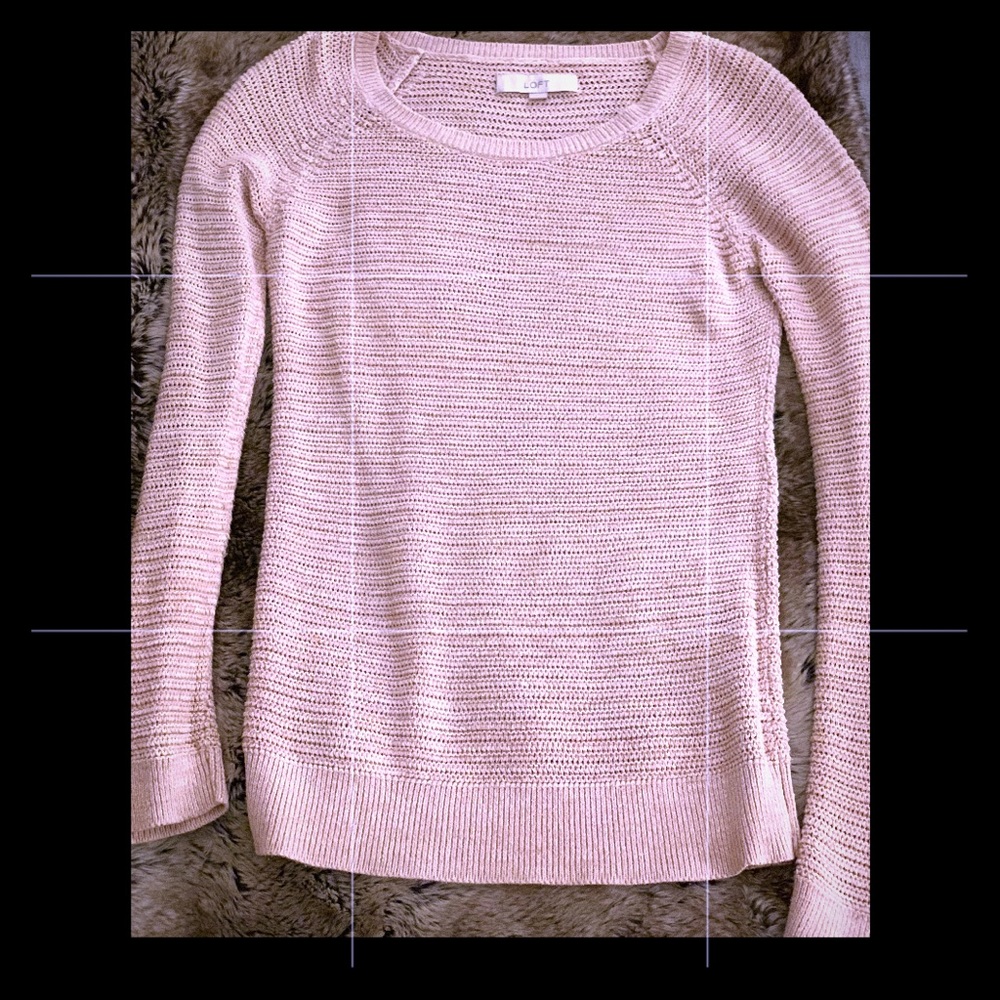 Anne Taylor Loft knit Sweater size M